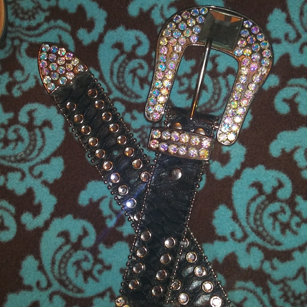 Black Belt with Gems